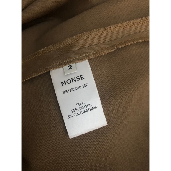 Monse Zip Mermaid Skirt asymmetrical handkerchief - Picture 12 of 13